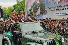 Pangdam V/Brawijaya ajak Ansor bersinergi hadapi situasi global