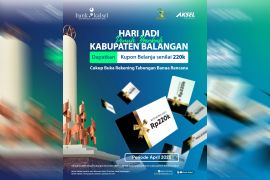 Bank Kalsel bagikan kupon belanja ratusan ribu, rayakan hari jadi Balangan