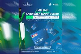 Bank Kalsel bagikan Kupon Belanja di Indomaret, meriahkan HUT Tanah Bumbu