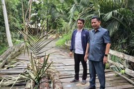 DPRD HSS minta pemkab perbaiki kerusakan jembatan alternatif penghubung dua kecamatan