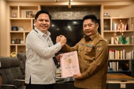 Bupati HST dan Kementerian PU audiensi guna selesaikan jalan lingkar