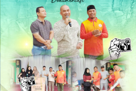 Jalan sehat sebagai rangkaian Milad Al Mansyur Babel diikuti ribuan peserta