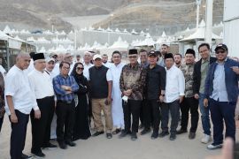Pemerintah tinjau area puncak haji di Armuzna pastikan kesiapan haji 2025