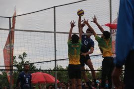 Hasil pertandingan semifinal IJTI Open Volley Ball Championship 2025
