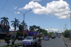 Ribuan umat Kristen Mimika ikuti parade Paskah Oikumene