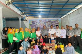 Lapas Narkotika peringati HBP dengan menggelar bakti sosial ke panti asuhan