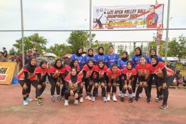 Putra Kacir Bikang-NKRT Novi Mil melaju ke partai final IJTI Open Volley Ball Championship 2025
