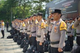 Bantu amankan PSU Serang, Polresta Tangerang kerahkan 61 personel