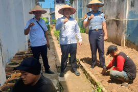 Lapas Martapura berdayakan WBP remajakan tanaman hortikultura