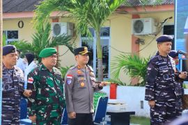 TNI-Polri apel bersama di Kepulauan Anambas jaga sinergisme dan persatuan