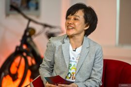 Mouly Surya berbincang dengan sejarawan untuk menyiapkan "Perang Kota"