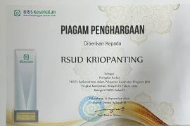 RSUD Kriopanting Payung terima penghargaan FKRTL tahun 2024