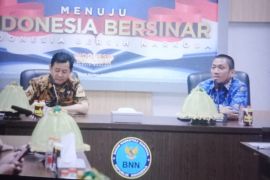 Bupati Luwu Timur temui BNNP Sulsel bahas pembentukan BNK