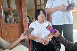 Seorang Atlet Asian Para Games 2018 ikut latihan barista PPKD Jaktim