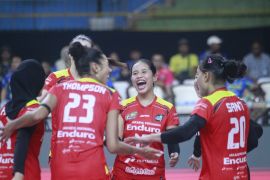 Pertamina kalahkan Electric PLN pada laga pembuka Final Four Proliga