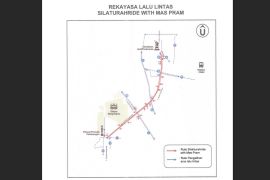 Transjakarta beroperasi normal saat "Silaturahride with Mas Pram"