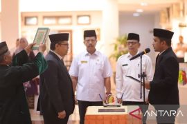 Wako Lantik Penjabat Sekretaris Daerah Kota Solok