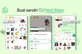 WhatsApp kenalkan fitur pembuat 'Paket Stiker' tanpa aplikasi tambahan