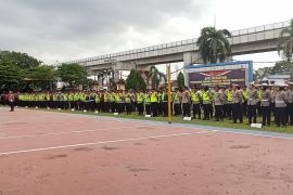Sebanyak 650 polisi bersiaga amankan perayaan Paskah di Palembang