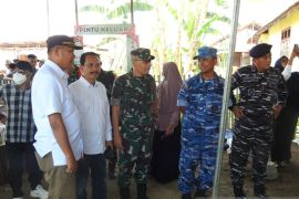 Danrem 133/Nani Wartabone meninjau TPS pemungutan suara ulang