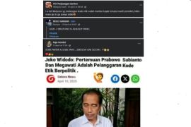 Hoaks! Presiden Prabowo akan bubarkan TNI/Polri