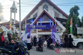 Puluhan Gereja GKI Klasis Manokwari gelar ibadah perjamuan kudus