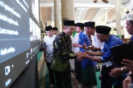 2.564 calon haji Kabupaten Bandung gelar pemantapan manasik haji