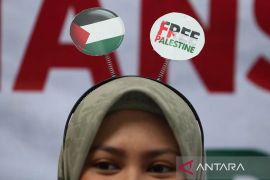Aksi damai bela Palestina bentuk solidaritas dukungan terhadap rakyat Palestina