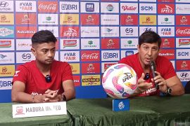 Liga 1: Madura United optimistis curi poin di kandang Persebaya