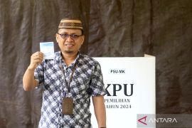 KPU Kabupaten Gorontalo Utara menggelar PSU Pilkada 2024