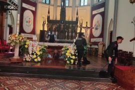 Polri sterilisasi Gereja Katedral Jakarta sebelum Misa Paskah