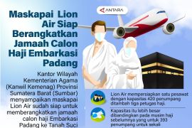 Maskapai Lion Air Siap Berangkatkan Jamaah Calon Haji Embarkasi Padang