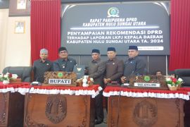 DPRD HSU beri rekomendasi terhadap LKPJ bupati tahun 2024