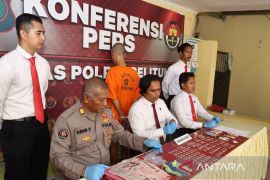 Satresnarkoba Polres Belitung berhasil gagalkan peredaran 98 paket sabu