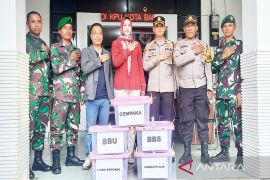 200 personel Polres Banjarbaru kawal pleno rekapitulasi suara PSU