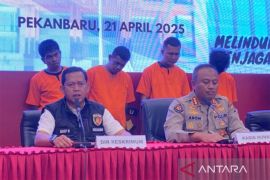 Polda Riau bekuk penagih utang lakukan pengeroyokan di halaman polsek