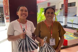 Warga binaan Rutan Negara potong babi peliharaan rayakan Galungan