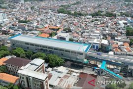 Progres LRT Jakarta Fase 1B capai 51 persen