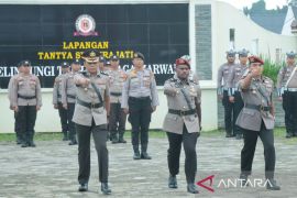 Dua perwira di Polres Meranti laksanakan pelantikan dan sertijab