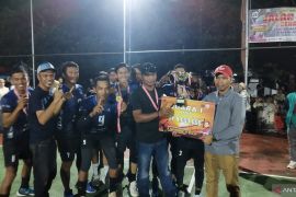 Roof Tob Cafe Toboali juara turnamen voli IJTI Open Volley Ball Championship 2025