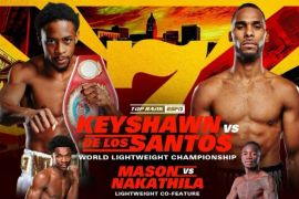 Raja kelas ringan WBO Keyshawn bersiap pertahankan gelar lawan Edwin