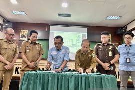 Pemdes Muara Jaya jalin MoU dengan Kejari Balangan terkait PTUN