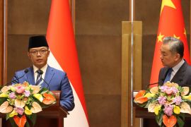 Indonesia-China singgung tarif impor AS