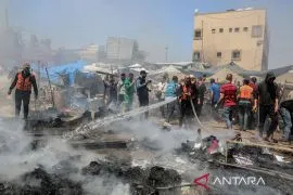Cek fakta, video kebakaran dahsyat hanguskan kota di Israel