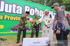 Kemenag Babel tanam 3.000 pohon matoa