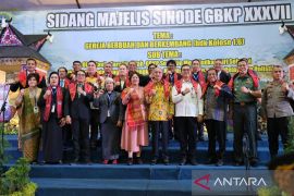 Gubernur Sumut ajak GBKP  terus jadi mitra pemerintah bangun daerah