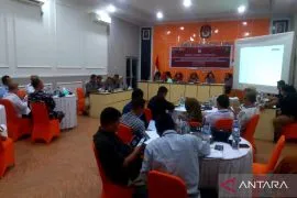 KPU Gorontalo Utara pleno rekapitulasi suara PSU tingkat kabupaten