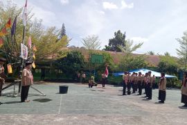 24 Pramuka Bantara MAN Kota Solok dilantik, Kamabigusharapkan peningkatan kualitas siswa
