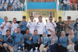 Wawako Ramadhanibuka Kejuaraan SMANTI Futsal Cup IV