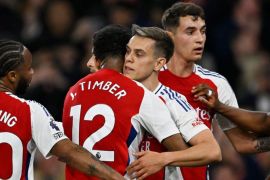 Ditahan imbang Crystal Palace, Arsenal tunda pesta juara Liverpool